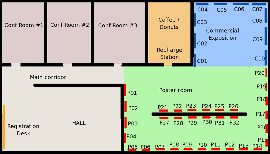 Imaginate conference map